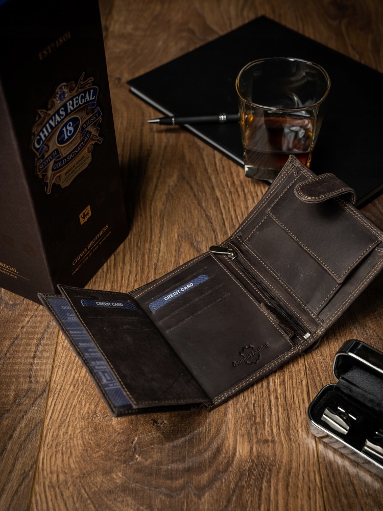 Гаманець чоловічий Buffalo Wild N4L-B-MHU BROWN Гаманець чоловічий Buffalo Wild N4L-B-MHU BROWN